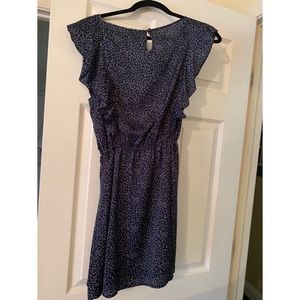 Floral sundress with ruffles